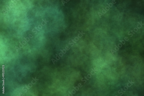 Abstract Green Background, Green Gradient Background, Green Paper Background
