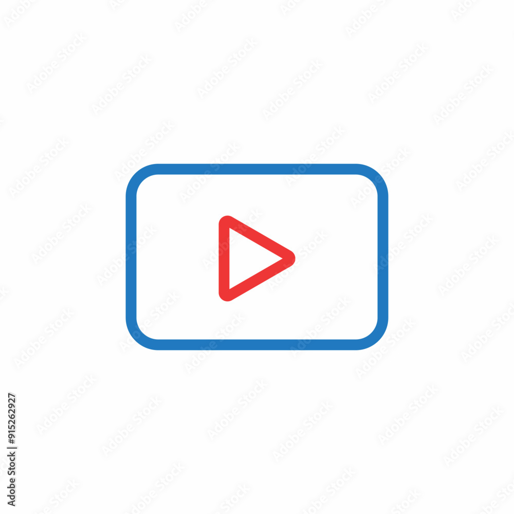 play youtube start icon vector play youtube start icon vector