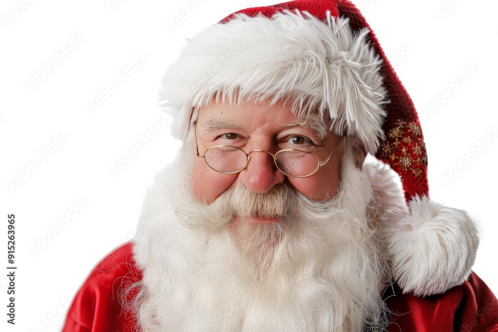 santa claus white background santa claus white background