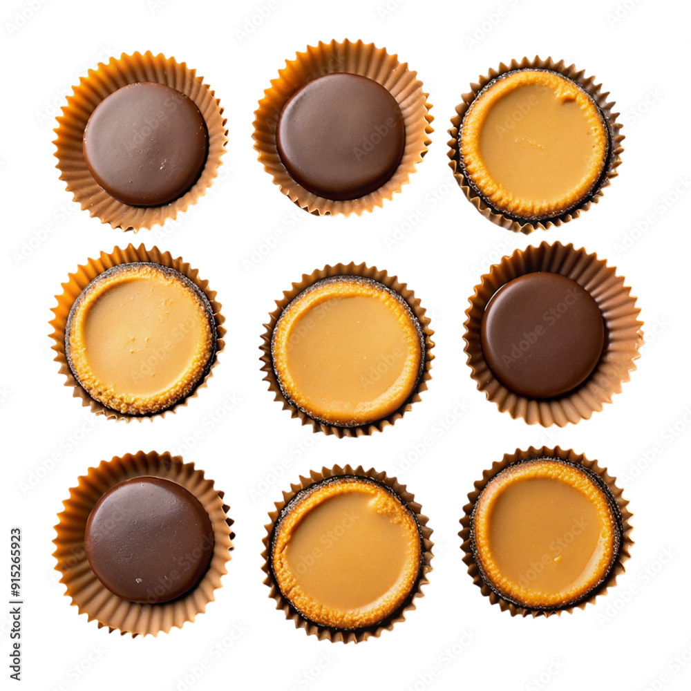 Vegan pumpkin pie top view isolated on transparent background. Vegan pumpkin pie top view isolated on transparent background.