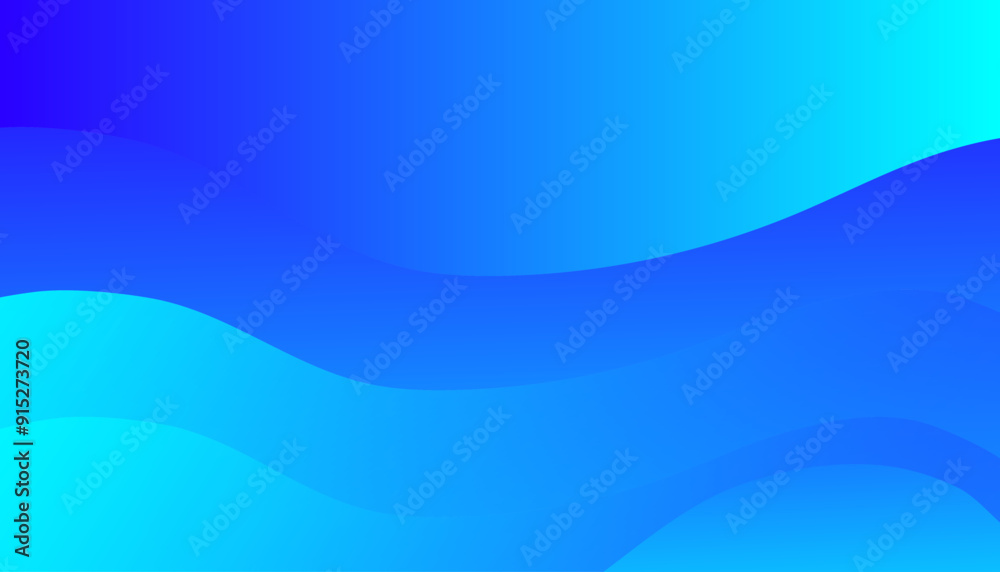 Fototapeta premium Abstract blue geometric gradient background design. Vector illustration