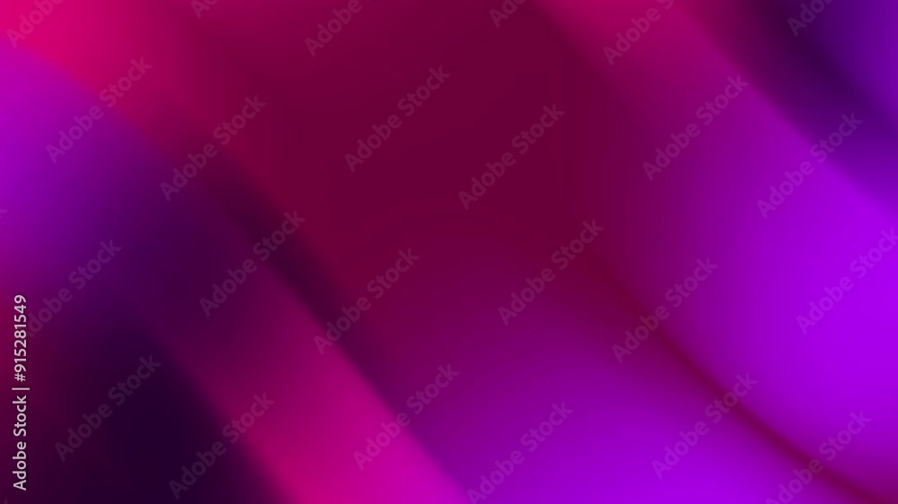 Gradient waves abstract background with pink and purple. 4k Animation