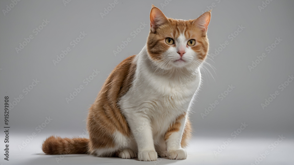 Obraz premium Cute and beautiful cat picture