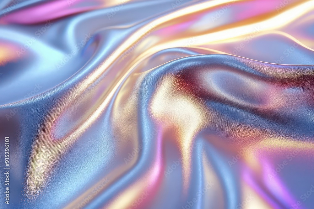futuristic holographic surface with iridescent ripples abstract white backdrop showcasing rainbow reflections sleek minimalist aesthetic with dynamic light play futuristic holographic surface with iridescent ripples abstract white backdrop showcasing rainbow reflections sleek minimalist aesthetic with dynamic light play