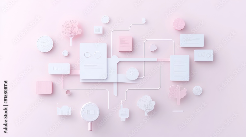 Creative Classroom Scene with Papercut Training Development Diagrams,Generative Ai Creative Classroom Scene with Papercut Training Development Diagrams,Generative Ai