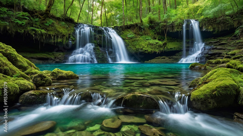 waterfall in the forest