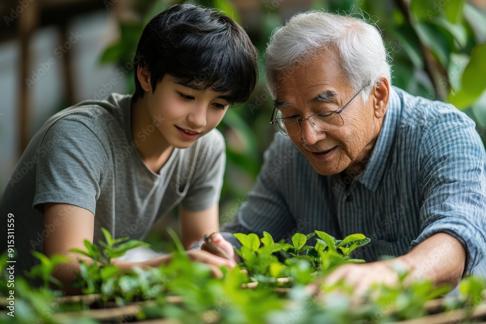 custom made wallpaper toronto digitalUnderstanding Investment Risks: Teenager Learning with Elderly Guidance