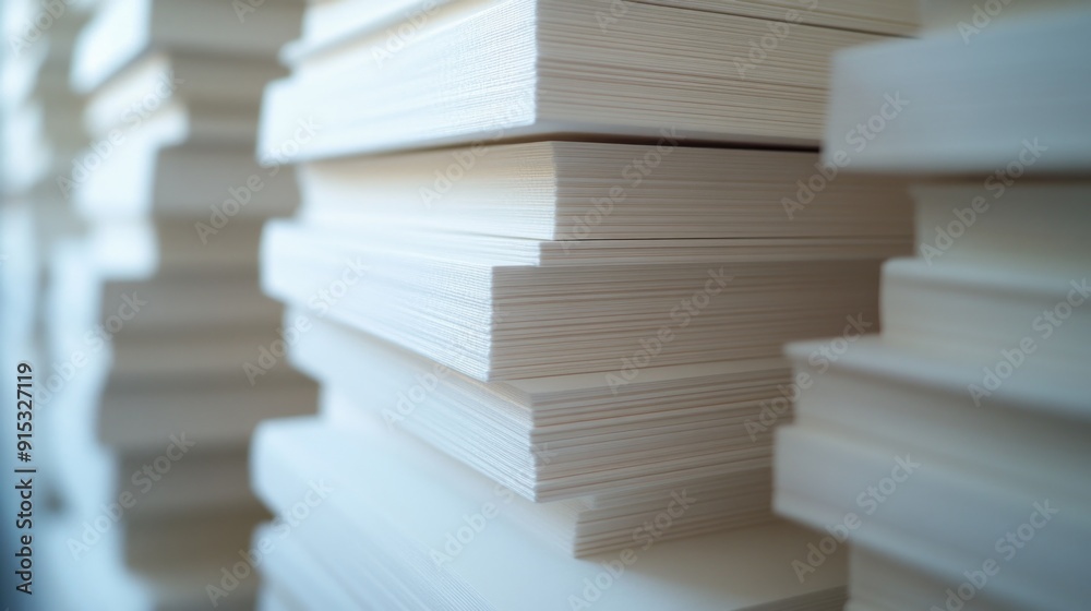 Pile of White Paper Pile of White Paper