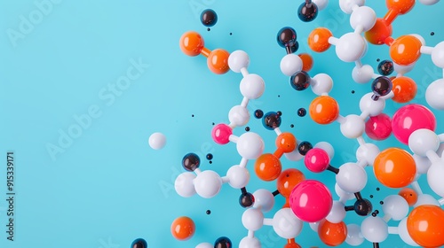 Atomic interaction in a chemical reaction mechanism photo