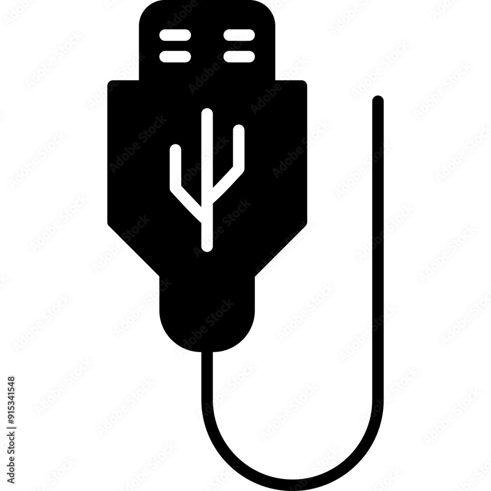 Usb Cable Icon Usb Cable Icon