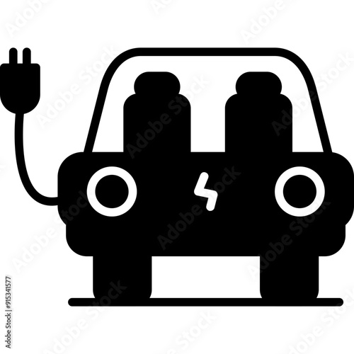 Electric Car Icon