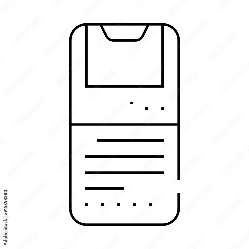 review throw mobile phone line icon vector. review throw mobile phone sign. isolated contour symbol black illustration review throw mobile phone line icon vector. review throw mobile phone sign. isolated contour symbol black illustration