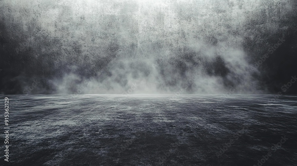 Dark textured background with fog, a moody abstract scene. Dark textured background with fog, a moody abstract scene.