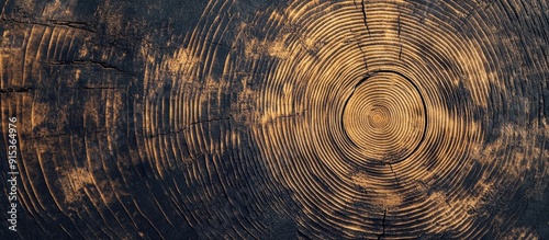 Wooden structure abstract b...