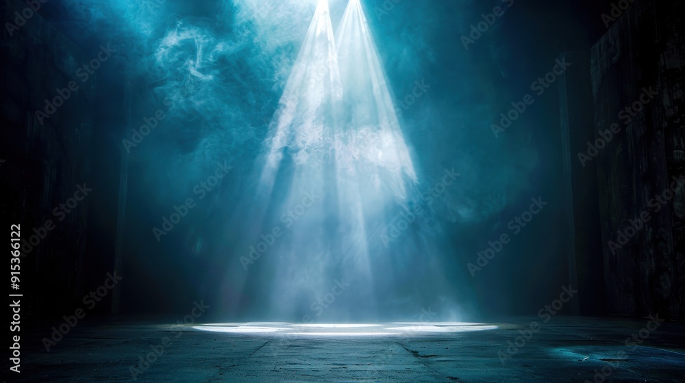Radiant light streams down from above, illuminating the misty space below, inviting curiosity and a sense of magical exploration in a hidden cavern Radiant light streams down from above, illuminating the misty space below, inviting curiosity and a sense of magical exploration in a hidden cavern