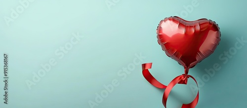 Heart shaped balloon with r...