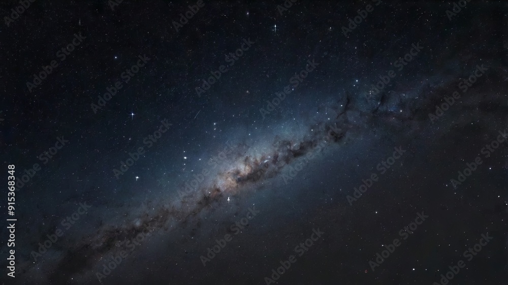 Obraz premium Stars Shining in the Dark Sky