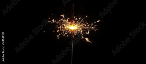 New Year s party sparkler a...