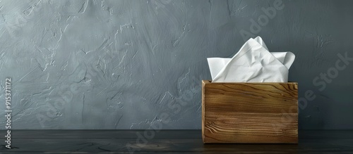Napkin holder featuring pap...