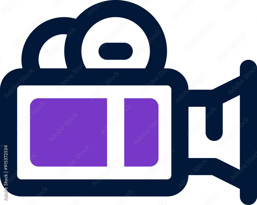 video camera icon. vector dual tone icon for your website, mobile, presentation, and logo design. video camera icon. vector dual tone icon for your website, mobile, presentation, and logo design.
