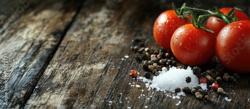Pepper tomato salt and vari...