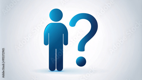 Question mark, faq Q & A , question bubble icon model asking solution logo information	
