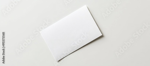 Blank postcard against a wh...
