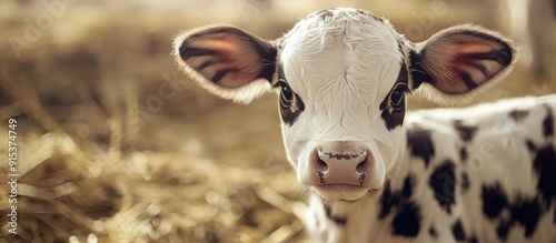 Baby farm animal features a...