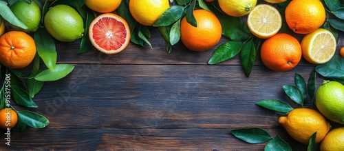 Collection of citrus fruits...