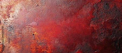 Background of a red and rus...