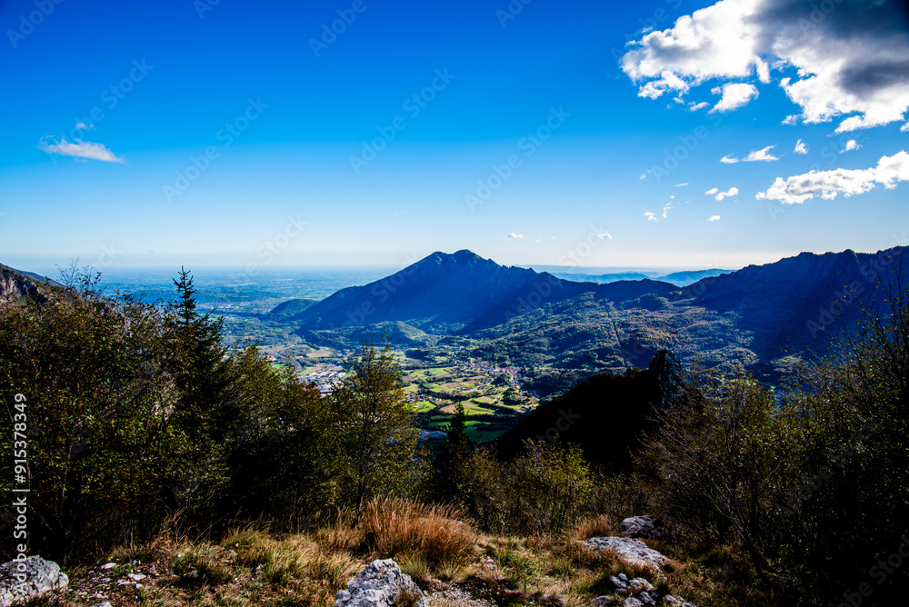 Naklejka premium 2023 11 05 Arsiero mountain panorama 10