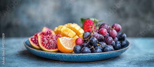 Still life featuring fresh ...