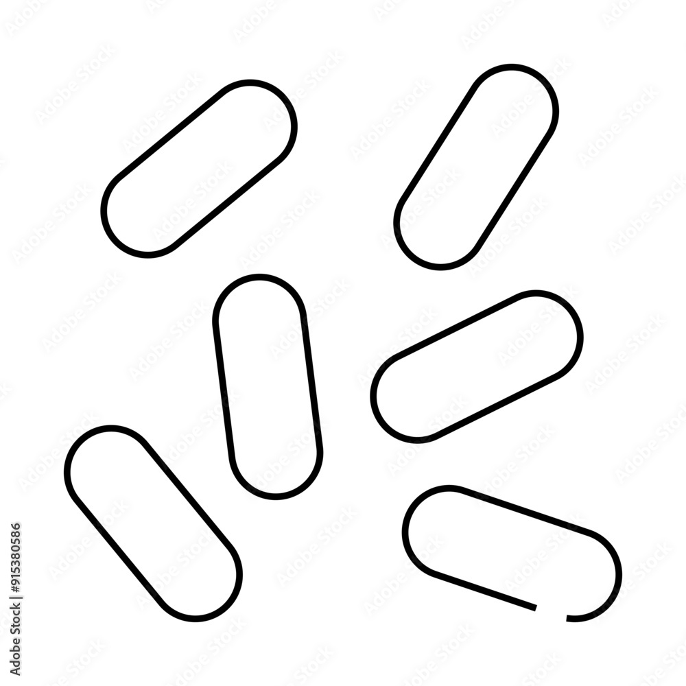 haemophilus influenzae line icon vector. haemophilus influenzae sign. isolated contour symbol black illustration haemophilus influenzae line icon vector. haemophilus influenzae sign. isolated contour symbol black illustration