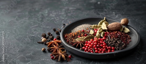 Cardamom pepper anise clove...