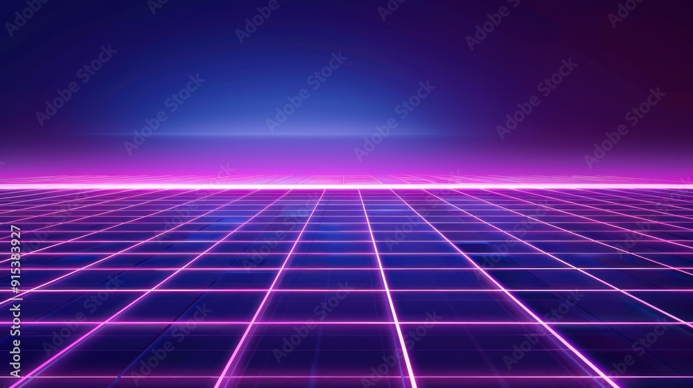 Neon Grid Abstract Background Neon Grid Abstract Background