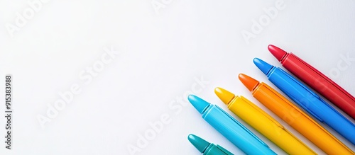 Multi colored felt tip pens...