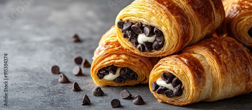 Delicious puff pastry Exqui...