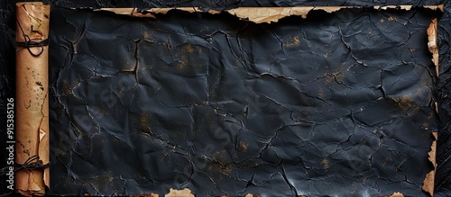 Old paper horizontal banner...