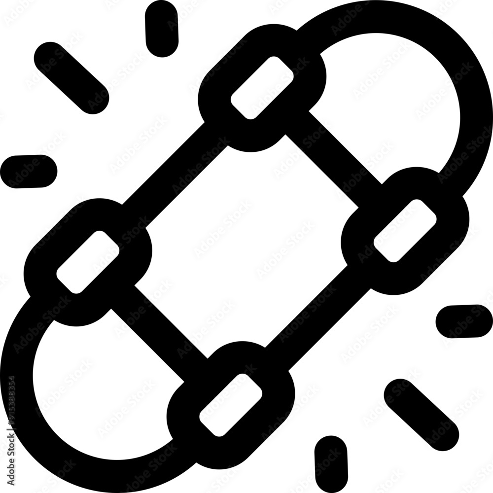 skateboard icon. vector line icon for your website, mobile, presentation, and logo design. skateboard icon. vector line icon for your website, mobile, presentation, and logo design.