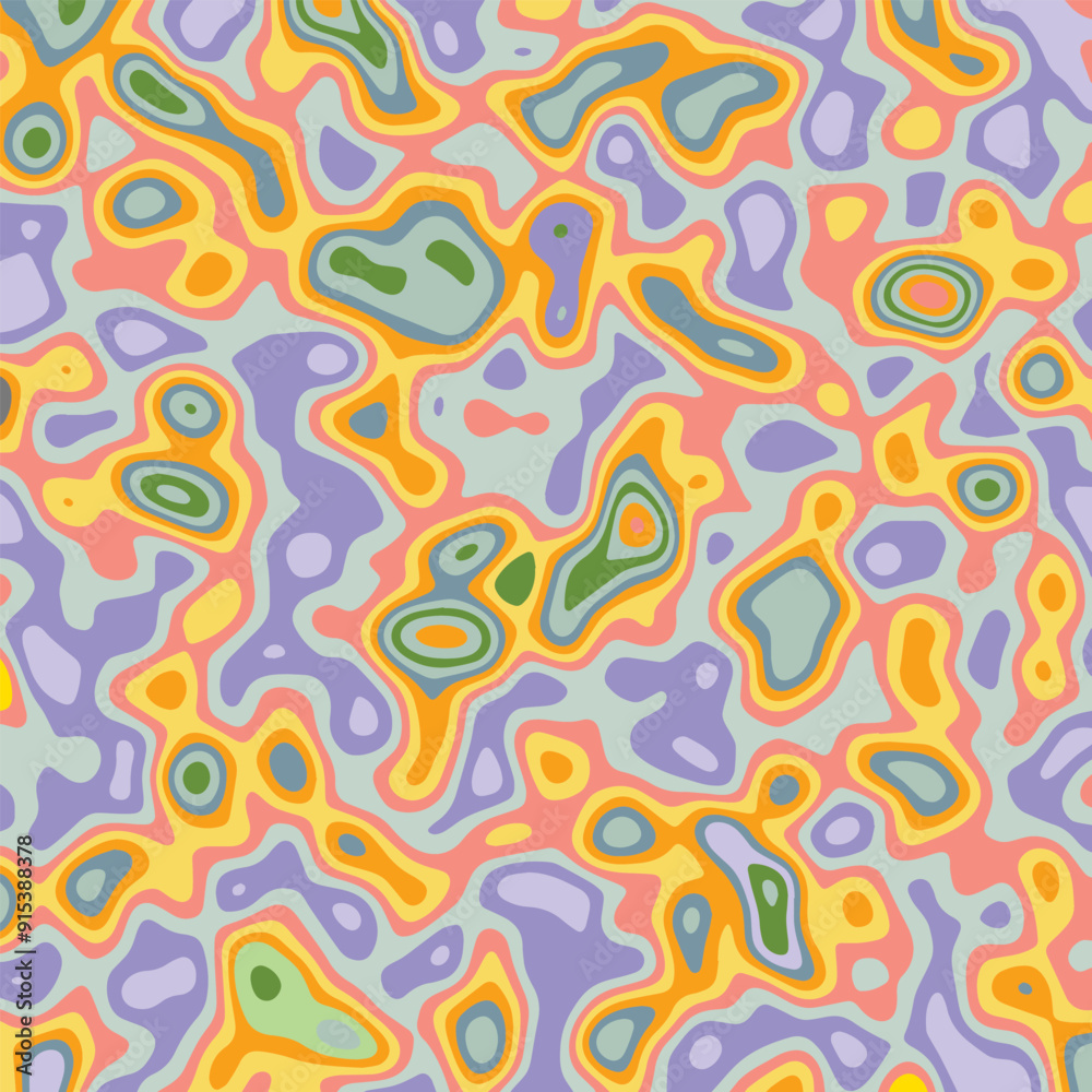 COLORFUL TEMPLATE ABSTRACT PAPER CUT PATTERN DESIGN FLAT PASTEL COLOR FOR WALLPAPER BACKGROUND ELEMENT VECTOR 