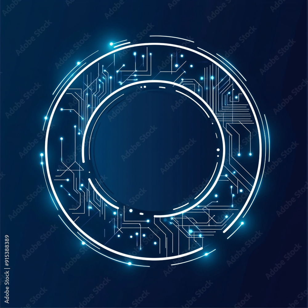 Obraz premium Cyber Monday, Black Friday. A banner for the sale. A technological banner. Cyberpunk style. Sale in the warehouse. Panda is on sale.An online buyer. A place for the text.