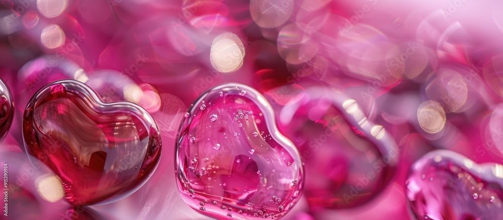 Love Hearts Background with Copyspace Love Hearts Background with Copyspace