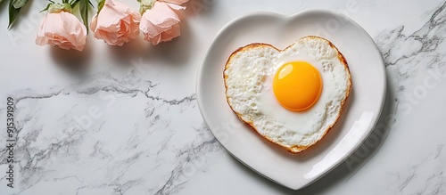 Romantic breakfast featurin...