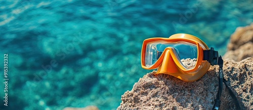 Diving mask and snorkel pla...