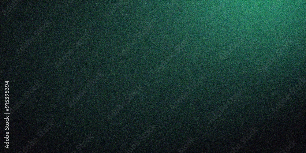 Fototapeta premium green color gradient background blurred color flow, grainy texture effect, banner design