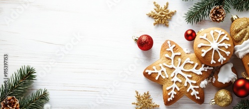 Christmas gingerbread adorn...