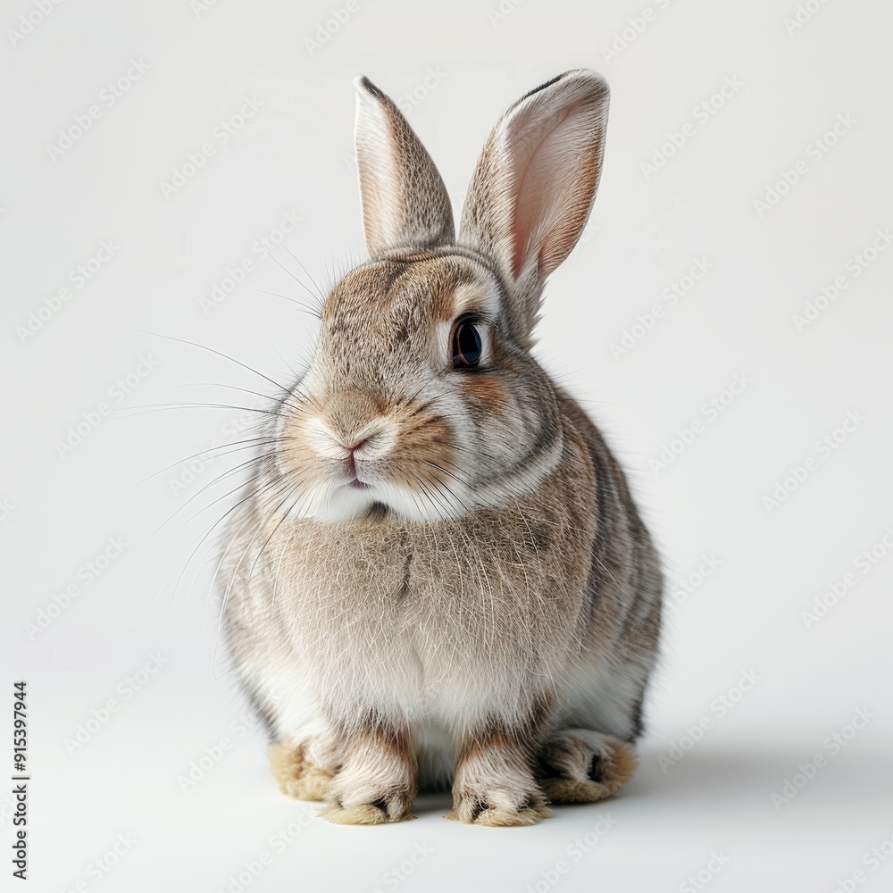 Adorable close-up of a cute rabbit with a neutral background, showcasing its soft fur and expressive eyes. Perfect for animal lovers. Adorable close-up of a cute rabbit with a neutral background, showcasing its soft fur and expressive eyes. Perfect for animal lovers.
