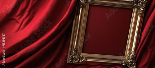 Antique gold photo frame re...