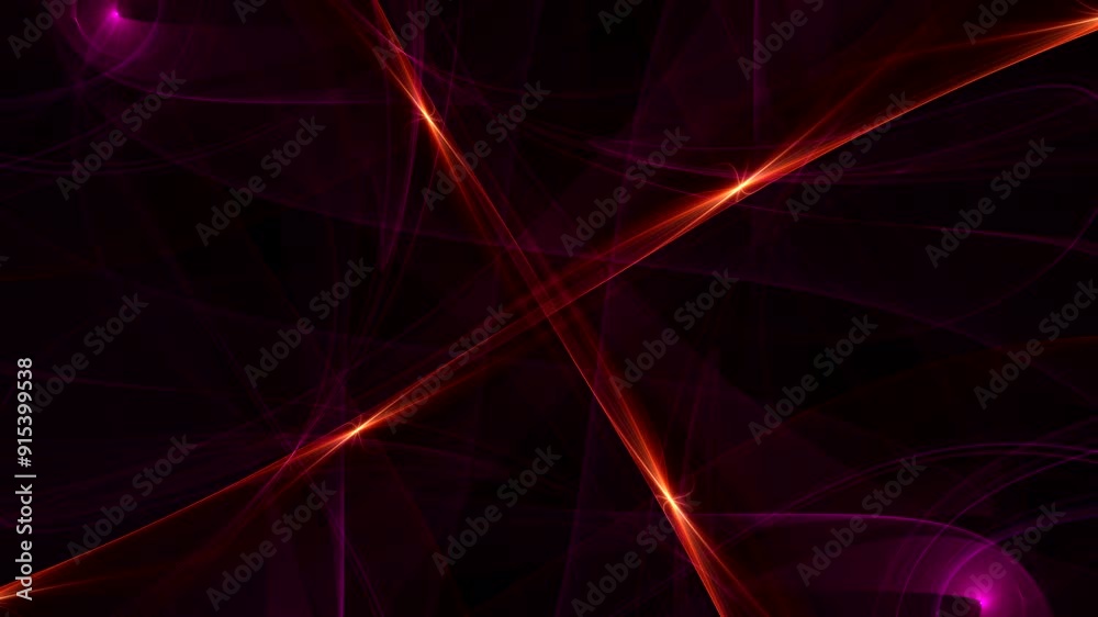 3d abstract background elegance flares lines light leak opening intro template  
