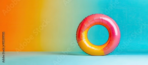 Vibrant inflatable ring aga...